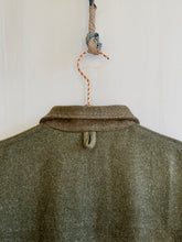 Load image into Gallery viewer, Latre upcycled US military wool blanket coat with M65 quilted lining
