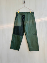 Load image into Gallery viewer, Latre upcycled deadstock overdyed Patchwork US laundry bag trousers - Special edition
